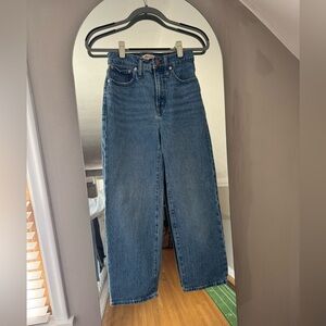 Madewell - The Perfect Vintage Wide-Leg Crop Jean, Size 24